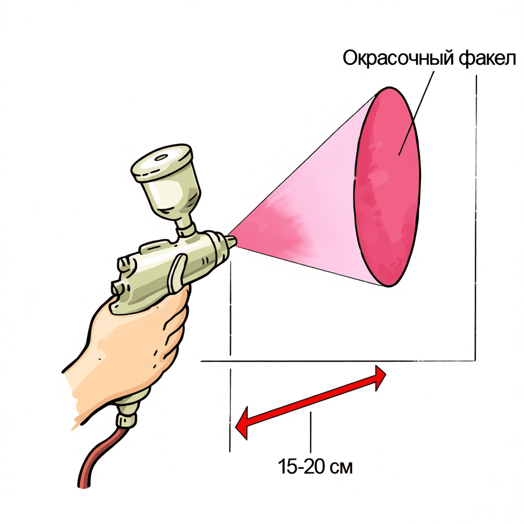 Тест правильности формы отпечатка факела